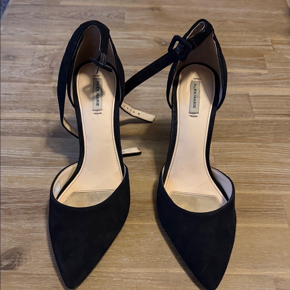 Alex Marie Black Heel Shoes